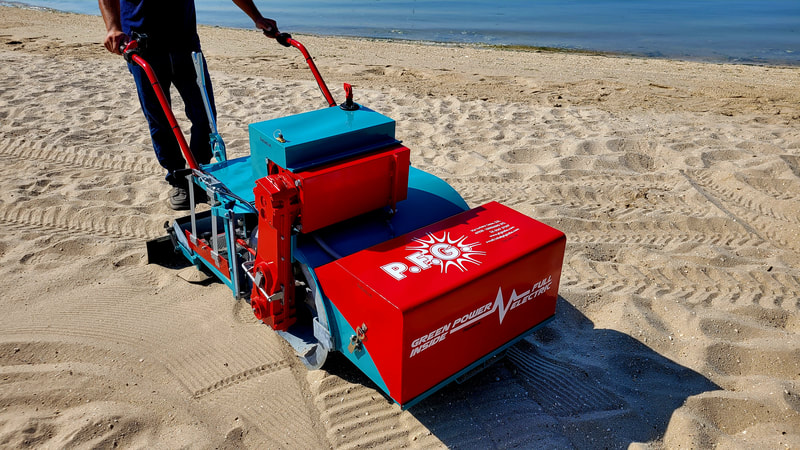 Electric beach cleaner, eco beach cleaner