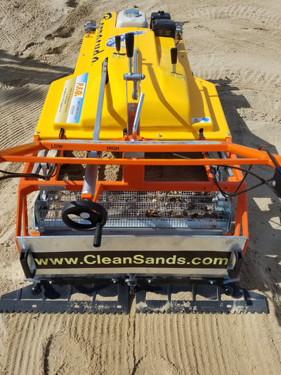 Beach Cleaner, Beach cleaning equipment