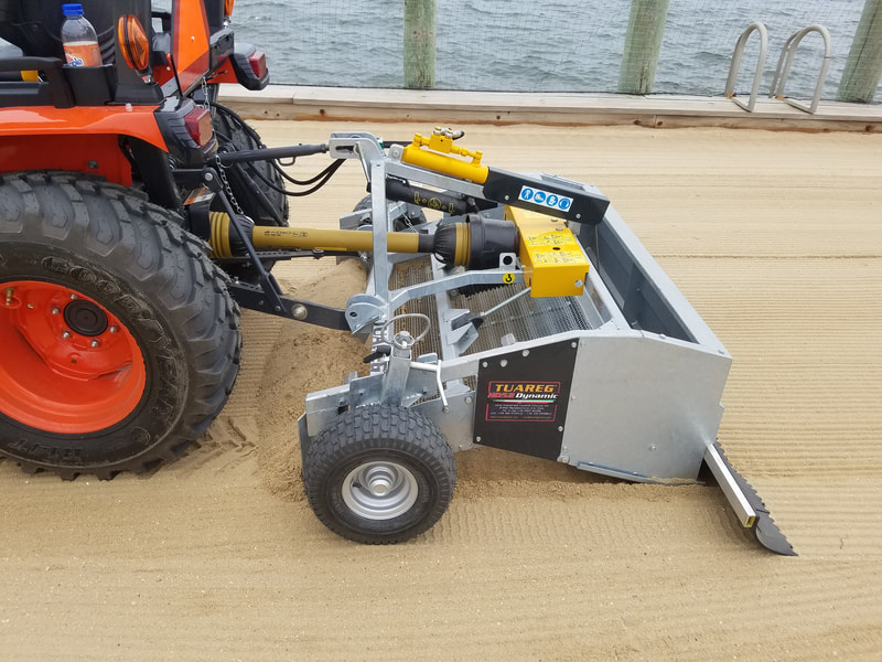 Beach cleaning equipment, beach cleaner, compact tractor beach cleaner, Heavy duty beach cleaner, beach cleaner for compact tractor