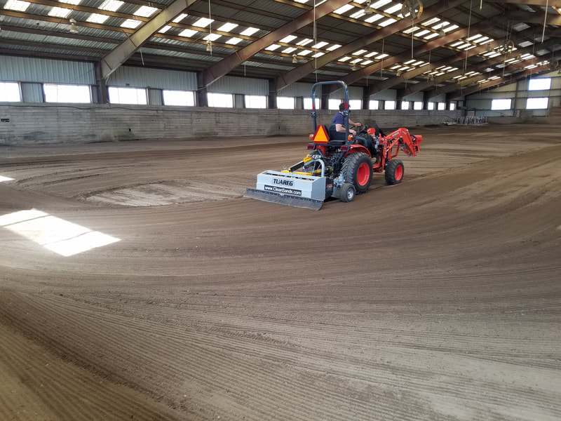 arena de-rocking, beach cleaner, Beach cleaning machine, equestrian stone removal, arena stones removed