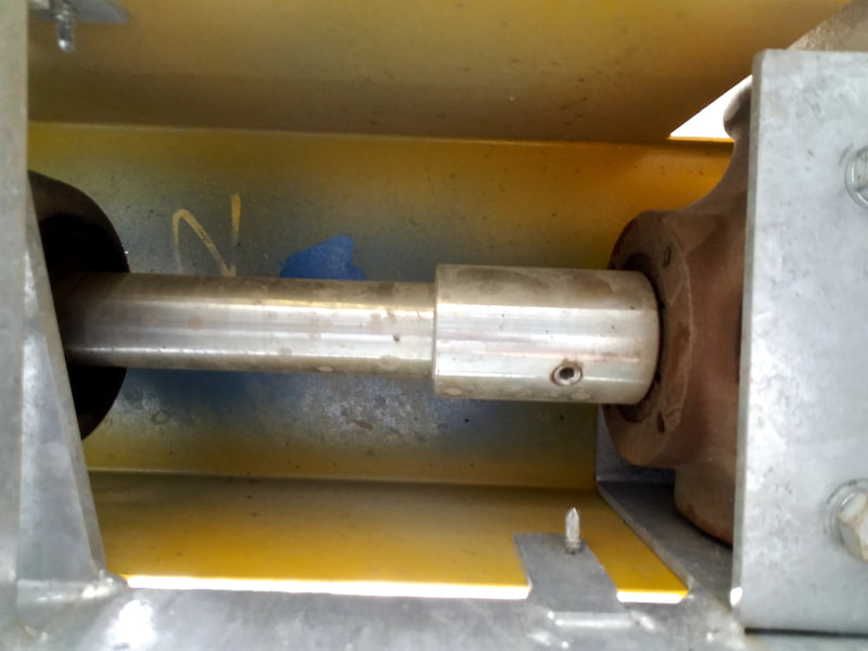 Heavy Duty Cast Iron Gear Box and Shafts